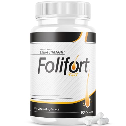 Folifort Hair Growth Pills Felfort Extra Strength Vitamins Reviews Suppliment (60 Capsules)