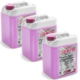 GiDeli Kühlerfrostschutz Rot 3 x 10L - AF12+ Kühlmittel -40°C - Kühlwasser Auto Gebrauchsfertig - Frostschutz Kühler Langlebiger Schutz