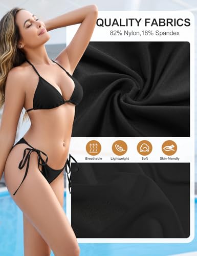 Ensembles de Bikini Triangle pour Femmes et Maillot de Bain String