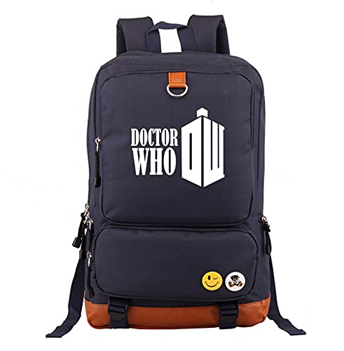 CBA BING Mochila para niños BBC Doctor Que rodea Gran Capacidad de impresión en 3D, Estudiantes,...