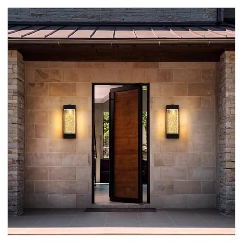 Éclairage d'escalier sécurisé grâce à l'lampe d'extérieur cristal