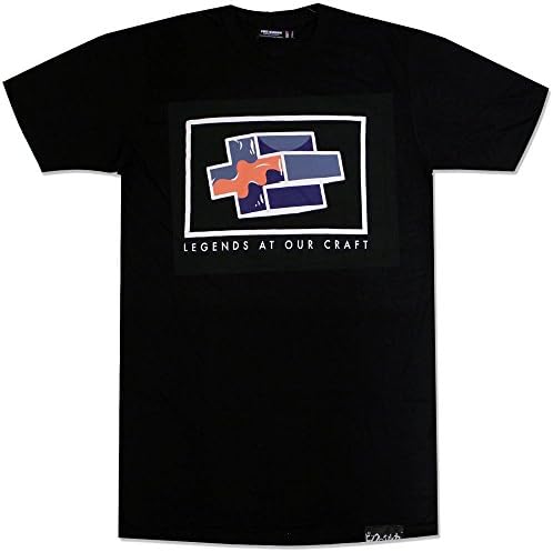 Pink Dolphin Cross Content T-Shirt Black