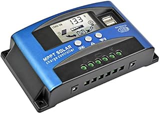 SUNYIMA 60A MPPT Solar Charge Controller with LCD Display Dual USB Multiple Load Control Modes,New Mppt Technical Maximum Charging Current (60A)