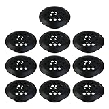 MY MIRONEY 10PCS Black Circular Soffit Vent 0.8