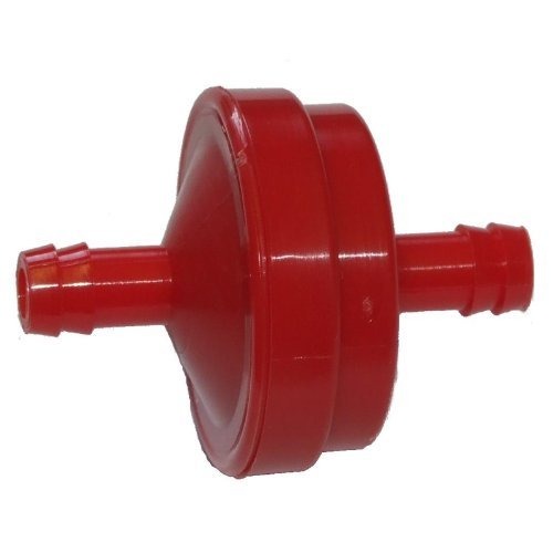 RocwooD Filtre à carburant aligné Rouge pour Briggs & Stratton 298090 395018 Cover