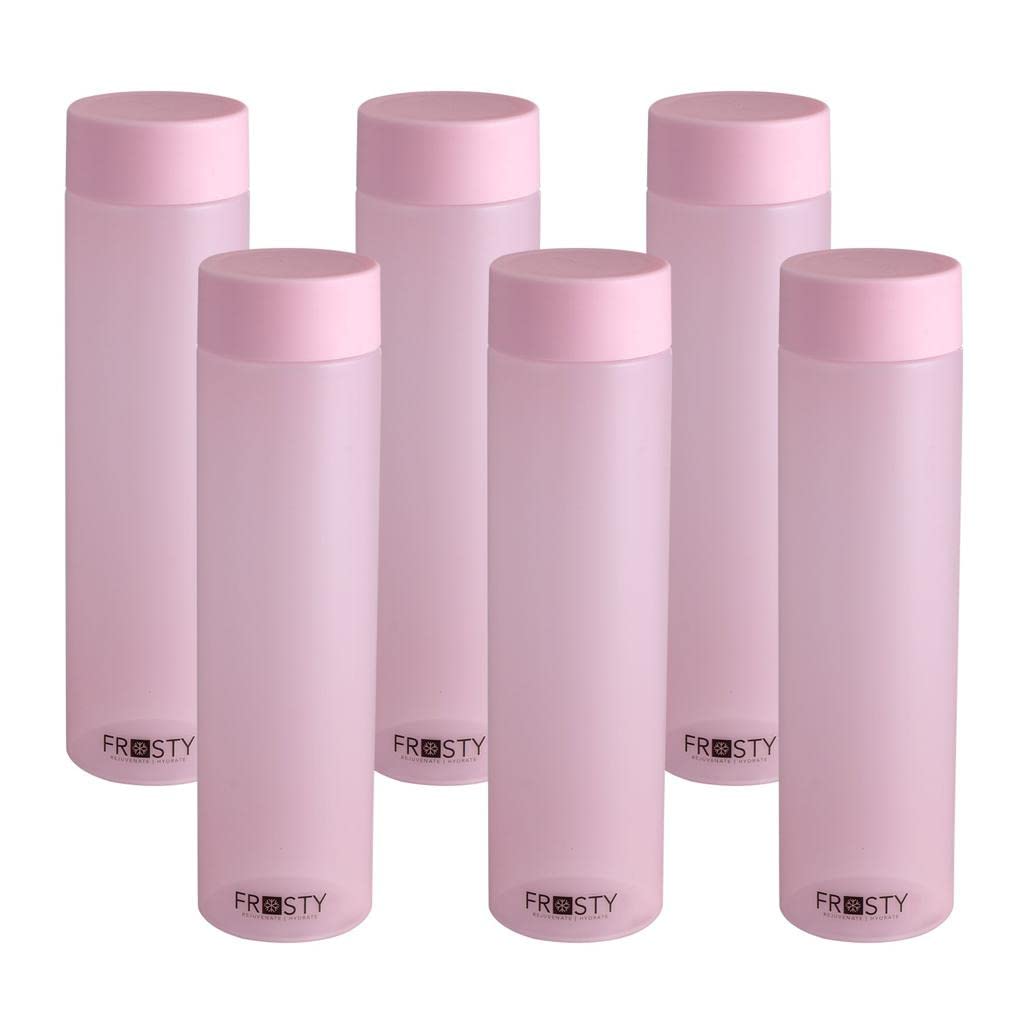 ANKUL Frosty Unbreakable Water Bottles - Set of 6 -5
