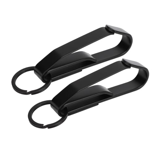 Acouto Horaire de clé de Ceinture Release Rapide Clamp/Holder de Touche de Ceinture de Service en Acier Inoxydable avec clé pour l'application de la Cour de la de la DUT des Forces de la Loi