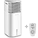Produktbild TROTEC PAE 49 Aircooler 4-in-1 Mobile Klimaanlage Luftkühler Luftreiniger Ventilator Luftbefeuchter 20 L Tank 4 Gebläsestufen Ionisator weiß inkl. Hygrostat BH30