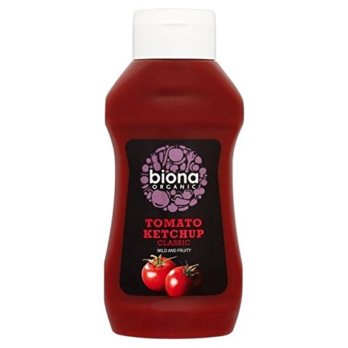 Biona Organic Tomato Ketchup - Squeezy Bottle 560g - Pack of 2