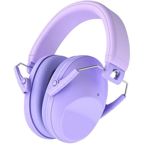Procase Casque Anti Bruit Enfant Violet Cover