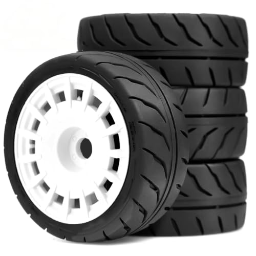 68 �~�����[�g�����[�V���O�^�C���p For Tamiya For TT01 For TT02 1/10 Rc �A�Z���u���p�[�c | 12mm �Z�p�n�u������� 68mm ���[�V���O �^�C���́A�A�X�t�@���g �g���b�N�ň��肵���O���b�v�Ɛ��m�ȃR�[�i�����O��