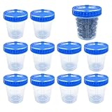 10-teilige Frischhaltedosen für den Gefrierschrank | 32oz wiederverwendbarer stapelbarer Organizer für übrig gebliebenes Mittagessen, , Salat, Snack, Zucker, | 1 kg BPA-freie Versorgungsausrüs