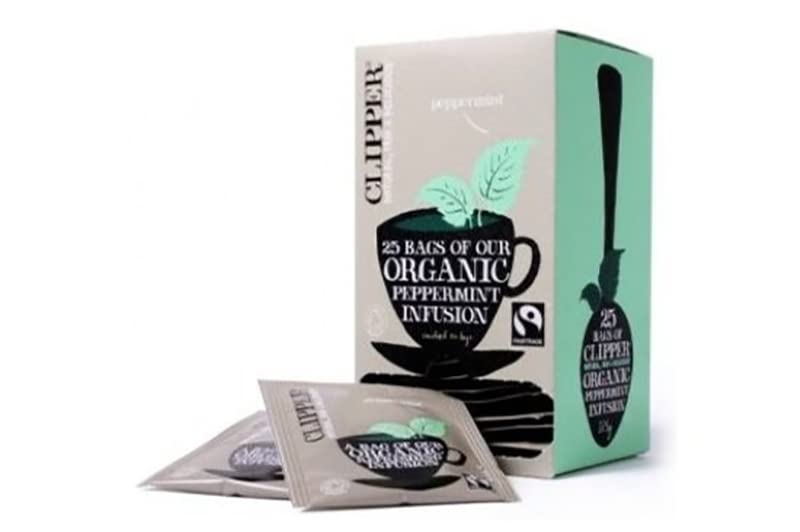 Clipper Fairtrade Organic Peppermint Infusion 25 Envelopes