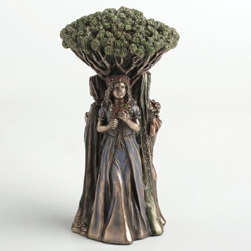 Estatua Triple Diosa Madre Doncella y Anciana 4.6 pulg miniatura 6