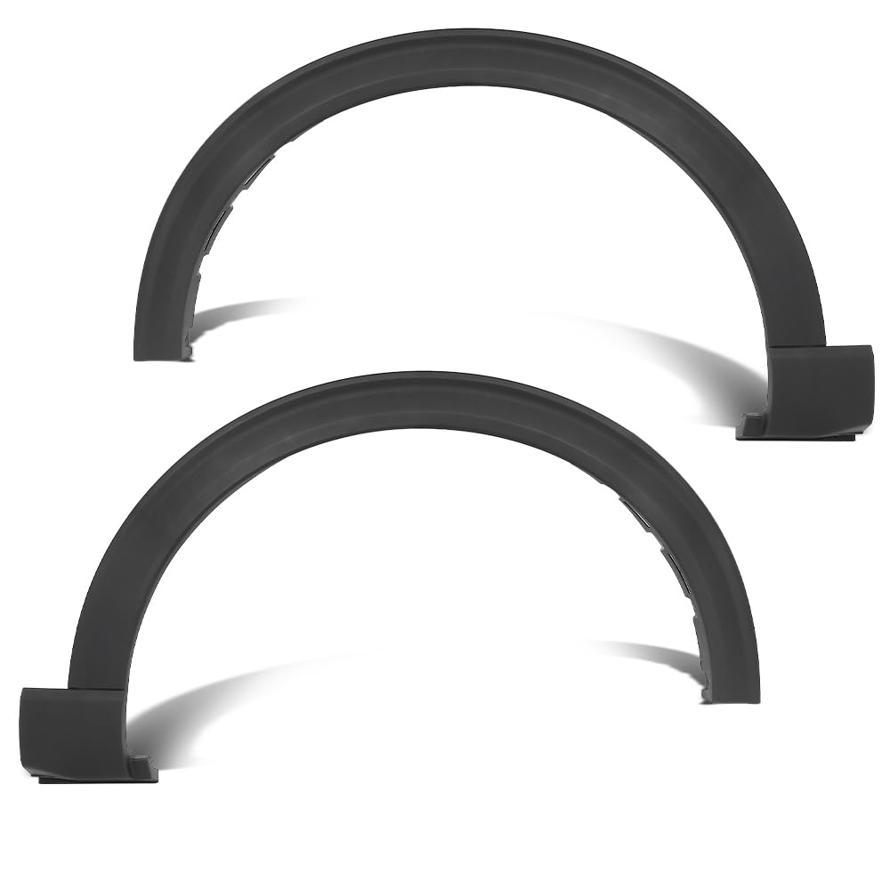 Front Pair Fender Flares Left and Right Side Compatible with Ford Explorer/Police Interceptor Utility Base 2020-2024 LB5Z16038AC, LB5Z16038AA, FO1291139, LB5Z16039AC, LB5Z16039AA, FO1290139
