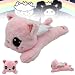 HAIFENGDA 14,17-Zoll-Misa-Plüschtier, Miss Misa-Plüschkatze, süße Anime-Figur, weiche Plüsch-Katzenpuppe, süße Engelskatze, Cartoon-Stofftier-Plüschkissen, für Kindergeburtstag und Heimdekoration-A