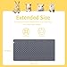cimiycob Guinea Pig Bedding, 49x24in 2 Pack Washable Guinea Pig Cage Liners, Waterproof Reusable & Anti Slip, Super Absorbent Guinea Pig Pee Pad for Midwest Cage, Small Animal, Rabbit, Bunny, Yellow
