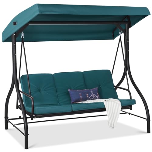 Best Choice Products 3-Seat Outdoor Large Converting...