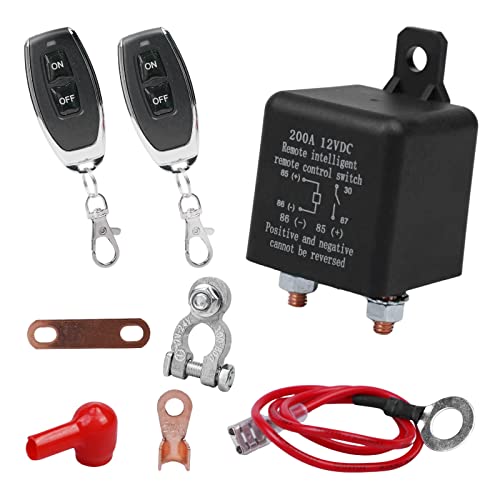 Remote Battery Disconnect Switch, Wireless Remote Control Battery