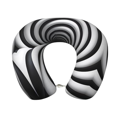 Almohada de espuma viscoelástica cuello con diseño U miniatura 1