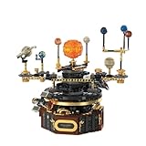 Vifpyレゴ LEGO テクニック 地球と月の周回軌道 ース おもちゃ ，実践的なスキルを向上，面白い，シミュレーション，強力な論理 ，てキット 10歳以上の子供向け (電動プラネタリウム（電源＋ライト） - 1091ピース)