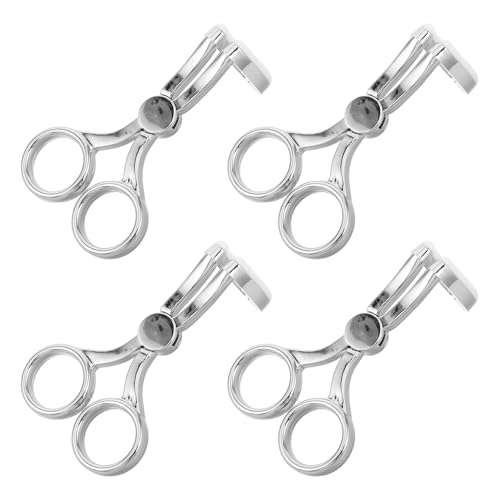 VICASKY Applicatore per Lenti a Contatto Invisibili 4 Pezzi, Set Ausili per Rimozione e Inserimento Lenti Morbide, Accessori Portatili per Uso Quotidiano e Viaggio, Ergonomico e