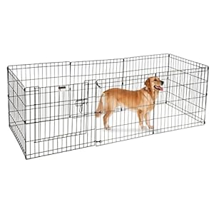 Puppyplaypenfoldablemetalexerciseenclosurewitheight24inchpanelsindooroutdoorfencefordogscatsorsmallanimalsbypetmaker Urban Country Home Decor Puppy playpen foldable metal exercise enclosure with eight 24 inch panels indooroutdoor fence for dogs cats or small animals by petmaker urban country home decor