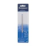 Waterman(R) Refill, Rollerball, Fine Point, 0.5 mm, Blue (4-Pack)