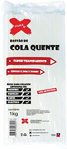 Make+ 6008, Cola Quente Refil Gross, Multicolor