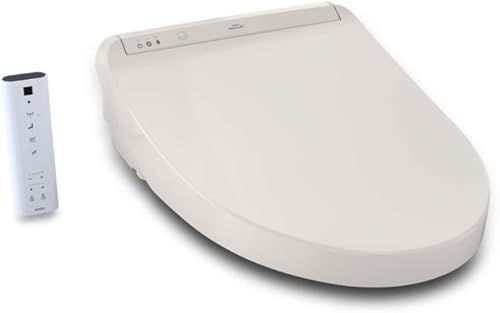 Vista 10 de TOTO® WASHLET® K300 - Asiento de inodoro electrónico con bidé con calentamiento instantáneo de agua, limpieza PREMIST y EWATER+ con varita, Algodón