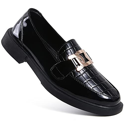 Image of VOCNTVY Loafers for Women Slip On Comfort Business Work Shoes