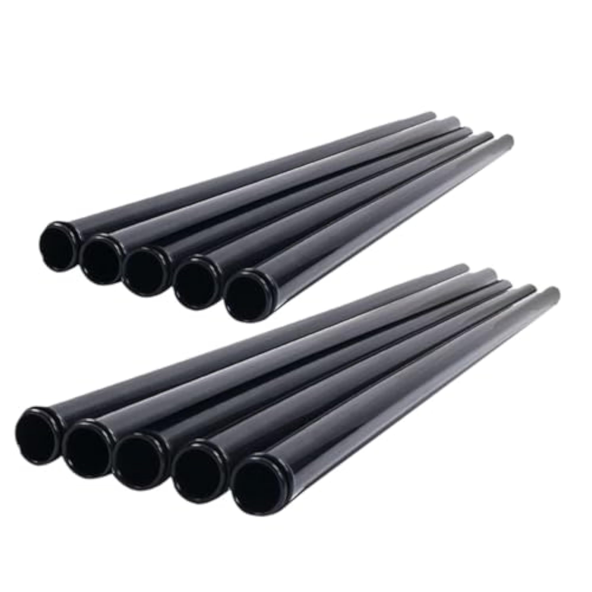 10 Pieces Golf Club Tubes, Portable Golf Club Holder
