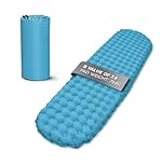 Bestway AlpineLite Insulated Sleeping Mat, Inflatable Sleeping Pad for Camping, Hiking & Backpacking, Compact, Lightweight with Pump Sack