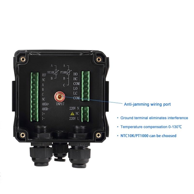 Analyseur d'eau Liquide Industriel Orp Ph EC Tds, contrôleur de Ph analytique avec Pompe doseuse (Color : 1mV)