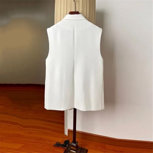 Spring Mid-Long Suit Waistcoat Vest Coat Women Vintage Embroidery Outerwea4