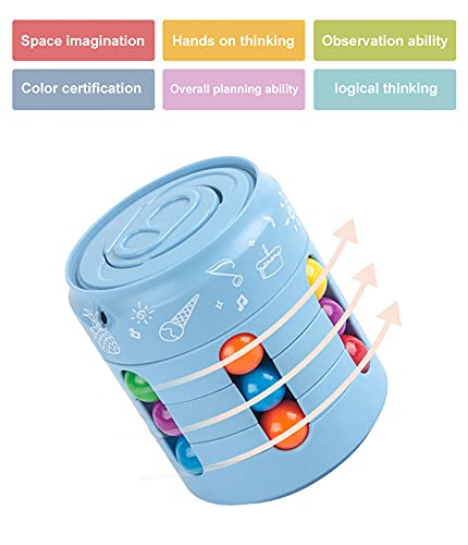 UISI Magic Fidget Toy, pode Cubo Fidget Brinquedos Mágicos, Feijões Coloridos, Ferramenta de Descomp