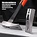 Magnetic Nail Slot Hammer with Ergonomic Handle, Manganese Steel Head,12.95 Inch, Multi-Functional Hoe Planer Tool ﻿