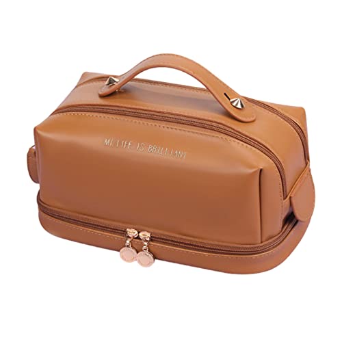 Bolsa de maquiagem - Bolsas de Higiene para Viajar - Organizador de cosméticos à prova d'água de co