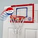 Pop-A-Shot Super Slam Over The Door Mini Basketball Hoop for Adults | 2 Included Basketballs and Pump | Built for Dunks | Breakaway Rim | Shatter Resistant Backboard | 17x12.5 Inches