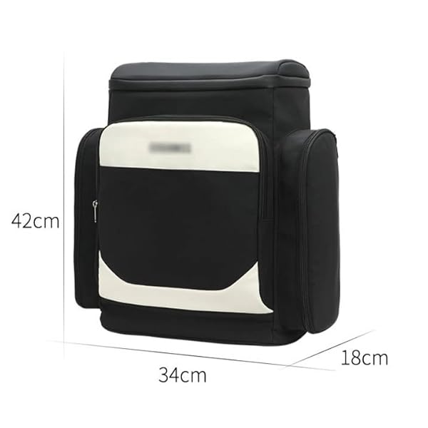 Bilkylarryggsäck - Läcksäker, mjuk isolerad matväska för resor och picknick - Termisk väska för vin