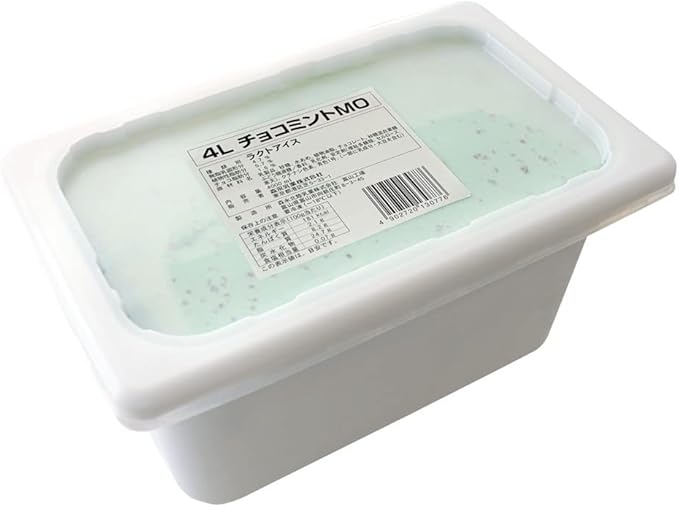 Amazon ラクトアイス 4l チョコミントmo 森永 業務用 4000ml アイスクリーム 森永乳業 アイスクリーム 通販
