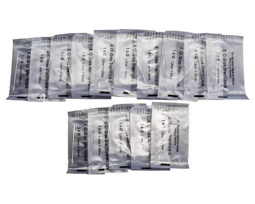 16G Piercing Needle Pack of 15 | Sterile Disposable Body Piercing Needles | Professional Stainless Steel Needle for Ear, Nose, Lip & Body Piercings-image-24