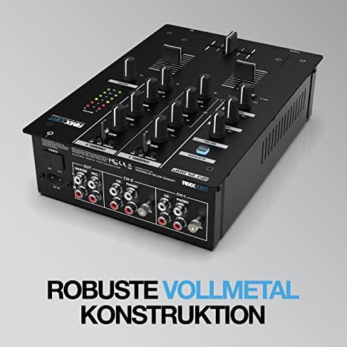 Bild 2 - Reloop RMX-10 BT 2-Kanal Bluetooth DJ-Mixer mit eingebauter Bluetooth-Konnektivität, schwarz