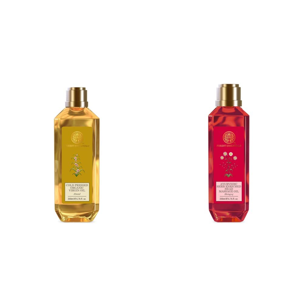 Forest Essentials Organic Cold Pressed Virgin Almond Oil — Flash AI Score 88/100