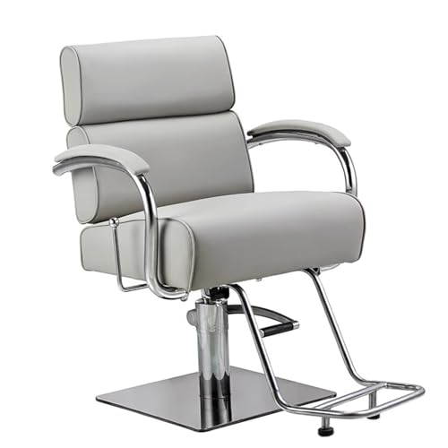 Silla hidráulica de salón con espuma viscoelástica y giro de 360° para un estilo profesional