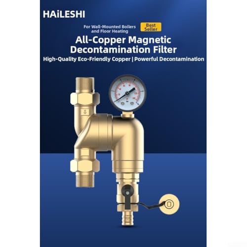 Filtre magnétique chaudière maille acier inoxydable DN15 - 5