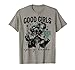 Good Girls Read Spicy Skeleton Book Club T-Shirt