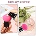 Dimeho 6 Pcs Foundation Sponge Powder Puff, Mushrooms Makeup Sponge Puff with Handles Dry and Wet Facial Face Makeup Puffs Makeup-Tools for Foundation Concealer Creams Powders