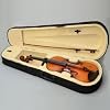 16 Inch Acoustic Viola Set,Handmade Varnish Solid Wood Viola Kit with Case, Bow, Rosin for Amateurs Student Beginners (Brown)