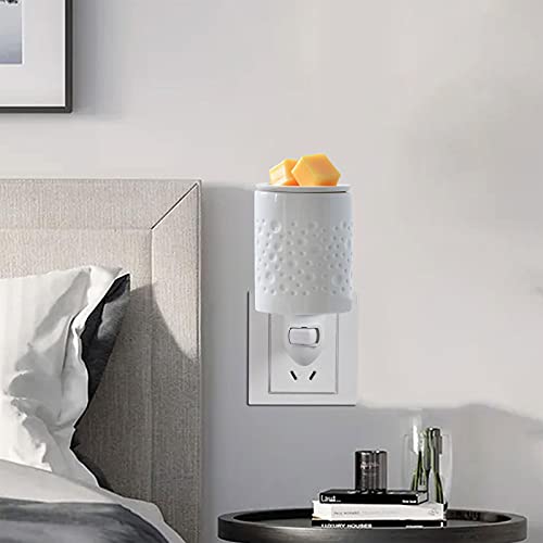 Tepaken Plug in Wax Warmer, Wax Melt Warmer,Electric Cube Melter for Scents and Fragrance,Scentsy Plug in for Home Décor,for Warming Scented Candle Wax Melts and Tarts or Essential Oils for Home